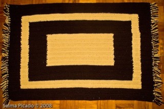 Tapete em Crochet