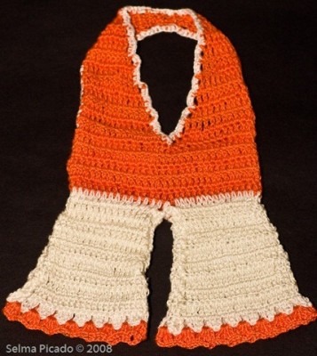 Conjunto de Pegadores em Crochet