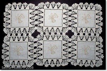 Conjunto de Paninhos de Sala