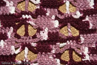 Cachecol em Crochet 2