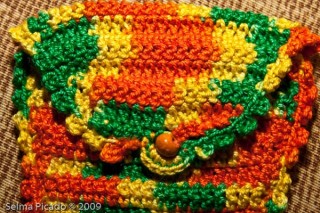 Porta-Tesoura em Crochet
